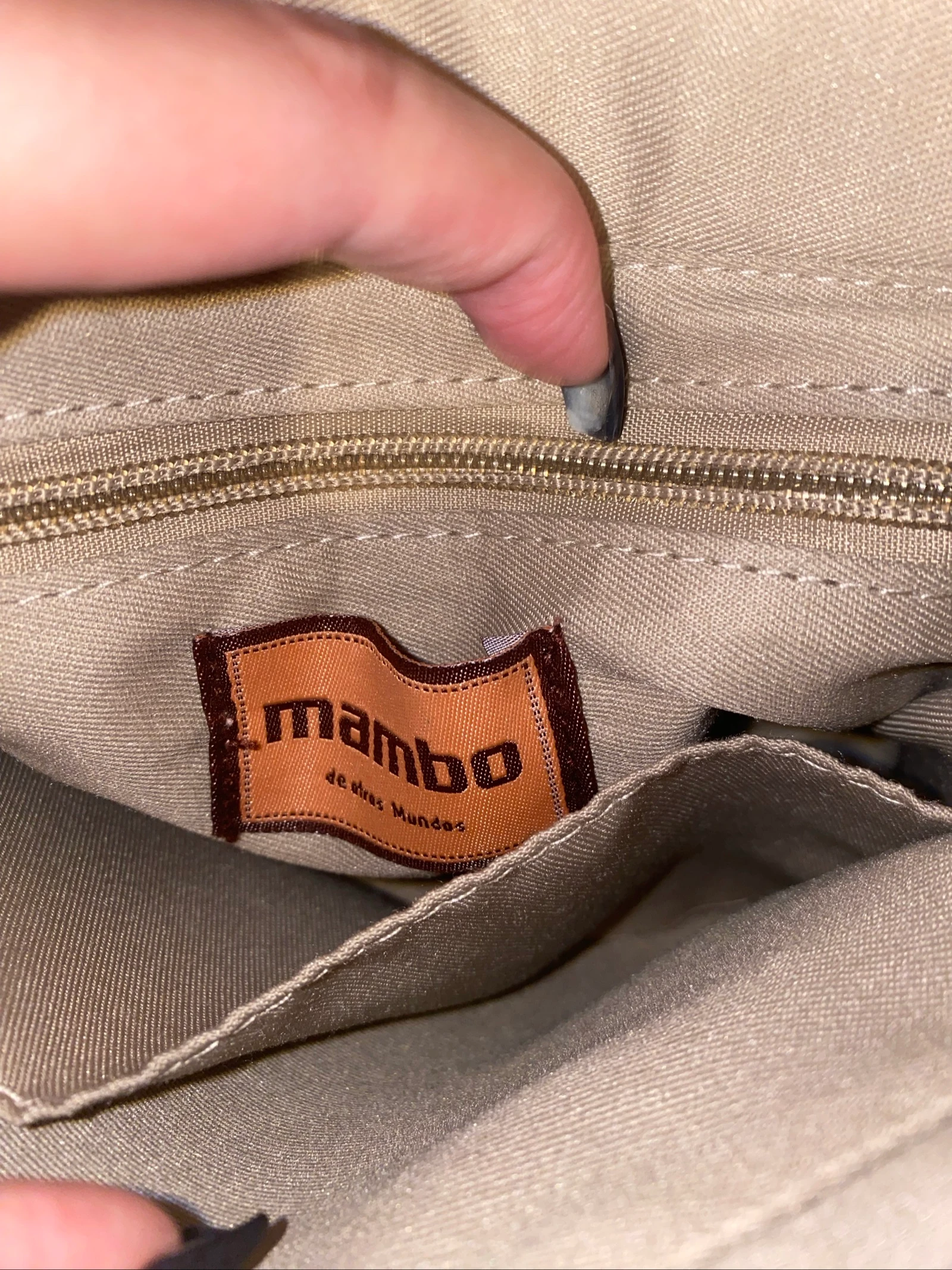 Bolso Mambo azul envejecido – photo 10